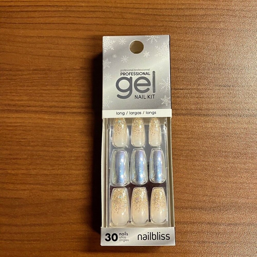 NAILBLISS Professional Gel Nail Kit Press On Nails